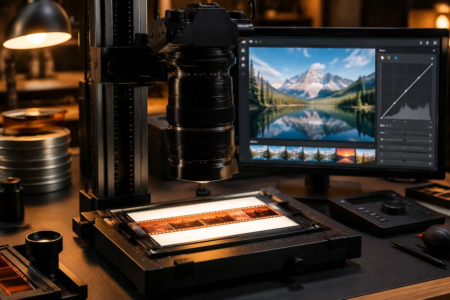 Direct Negative Film Conversion Workflow